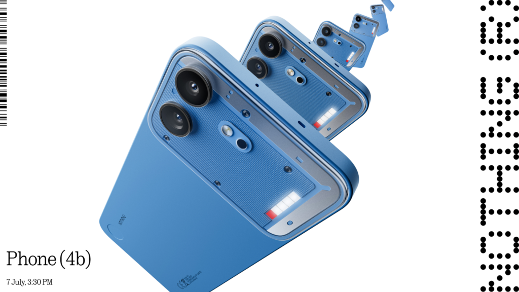  Nothing Unveils Phone 4b Design Ahead of India Debut